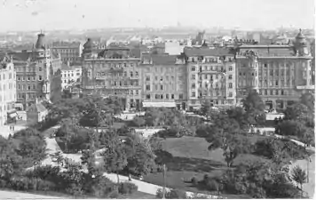 Bruno-Kreisky-Park in World War II (former St. Johann-Park)