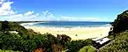 Byron Bay viewed from the Cape Byron walking track