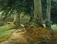 Beech-trees in Frederiksdal near Copenhagen (1828)