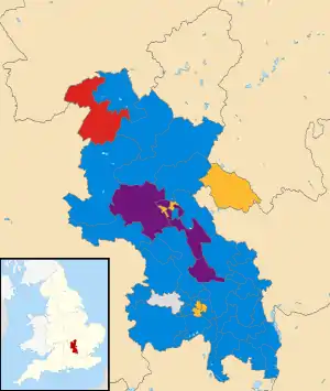 2013 results map