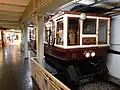 Preserved heritage rolling stock at the museum