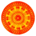 A Thai style Dhamma wheel