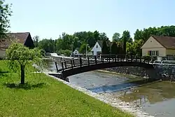 Černovický Stream flowing through Budislav