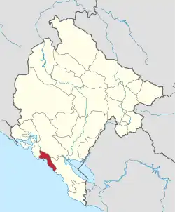 Budva Municipality in Montenegro