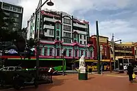 120 Courtenay Place with a restored facade. Settlers from China have been around Courtenay Place more than 150 years