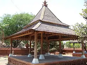 Pendhapa (pavilion) in Keraton Kasepuhan.