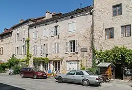 A street in Marcilhac-sur-Célé