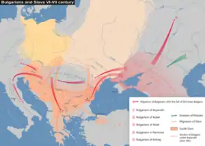 Slavs in Vojvodina in the 6th–7th century.