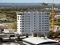 Wheat silos converted to residential apartments