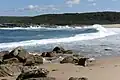 View across Marley Beach, looking southwest.