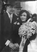 Serge Mdivani and Pola Negri in May 1927