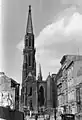 The ruins of St Peter's Church, 1951