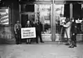 Nazis picketing the main store