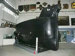 The original Brandtaucher, Germany's first submarine.