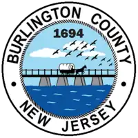 Official seal of Burlington County