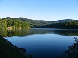 The Burnt Mountain Preserve, the largest single property protected by the MCTGA