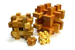 Image 12Burr puzzles (from List of wooden toys)