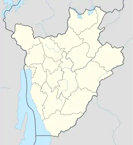 Gihungwe is located in Burundi