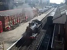 View of platform 2, showing the 'refreshment room'