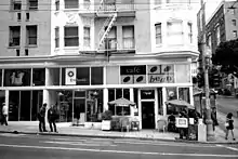 Bus stop at Sutter and Jones Streets