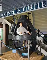 Cutaway replica at the Submarine Force Library and Museum, Groton, Connecticut