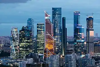 MIBC in Moscow is one of the largest financial centers in Europe and the world—featuring some of Europe's tallest skyscrapers.