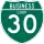 Interstate 30 Business marker