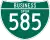 Interstate 585 Business marker