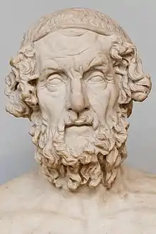 Image 34Homer, author of the earliest surviving Greek literature (from Archaic Greece)