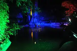 Japanese Garden at night