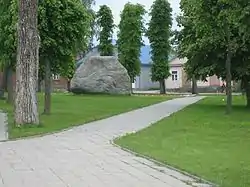 Central square in Butrimonys