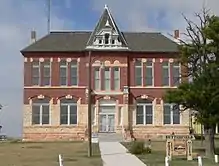 Butterfield Trail Museum, formerly the Logan County courthouse, in Russell Springs (2014)