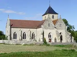 The church in Buxeuil