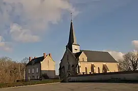 The church in Buxières-d'Aillac