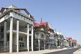 Main street of Buzescu