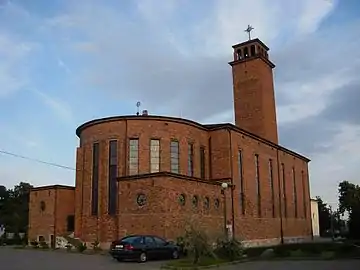 External view of the chancel