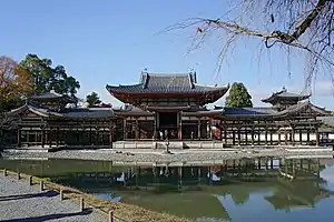 Phoenix Hall at Byōdō-in, Uji, KyotoBuilt in 1053