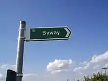 Byway sign