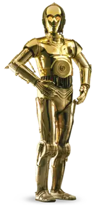 The final design of the robot C-3PO