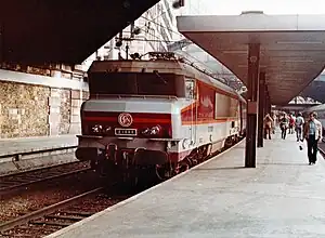 Picture of train at Gare Saint-Lazare