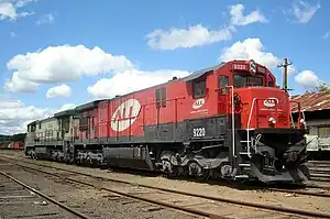 GE C30-7 #9220 of América Latina Logística