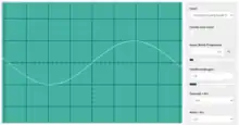 Pure tone for C3, an octave below middle C. The frequency is half that of middle C (131 Hz).