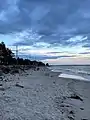 Queensland Beach, looking northward (2022).