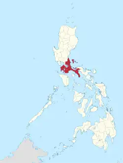 Location in the Philippines