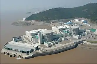 Qinshan phase III consists of two CANDU units where the containment system is autonomous for each unit