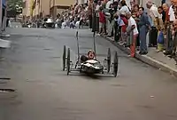 On the downhill in race 2005