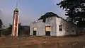 A destroyed mosque in Boali in 2014.