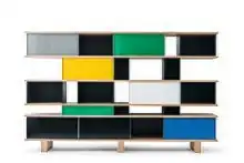 Nuage bookcase (manufactured by Cassina)