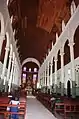 Inner view of the St Peter & Paul Cathedral in Douala