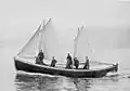 The motor lifeboat stationed at Bamfield in 1907